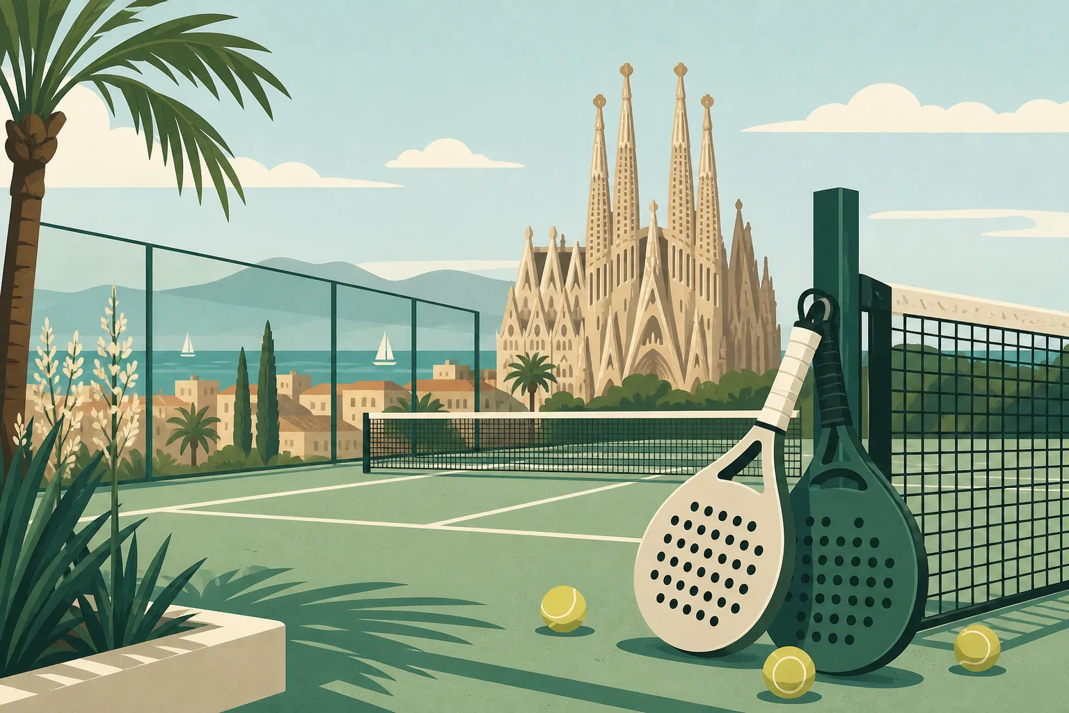 Padel courts and clubs in Barcelona