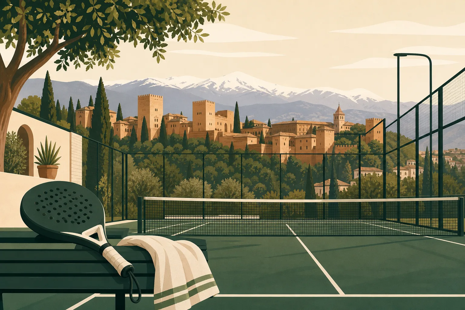 Padel courts and clubs in Granada