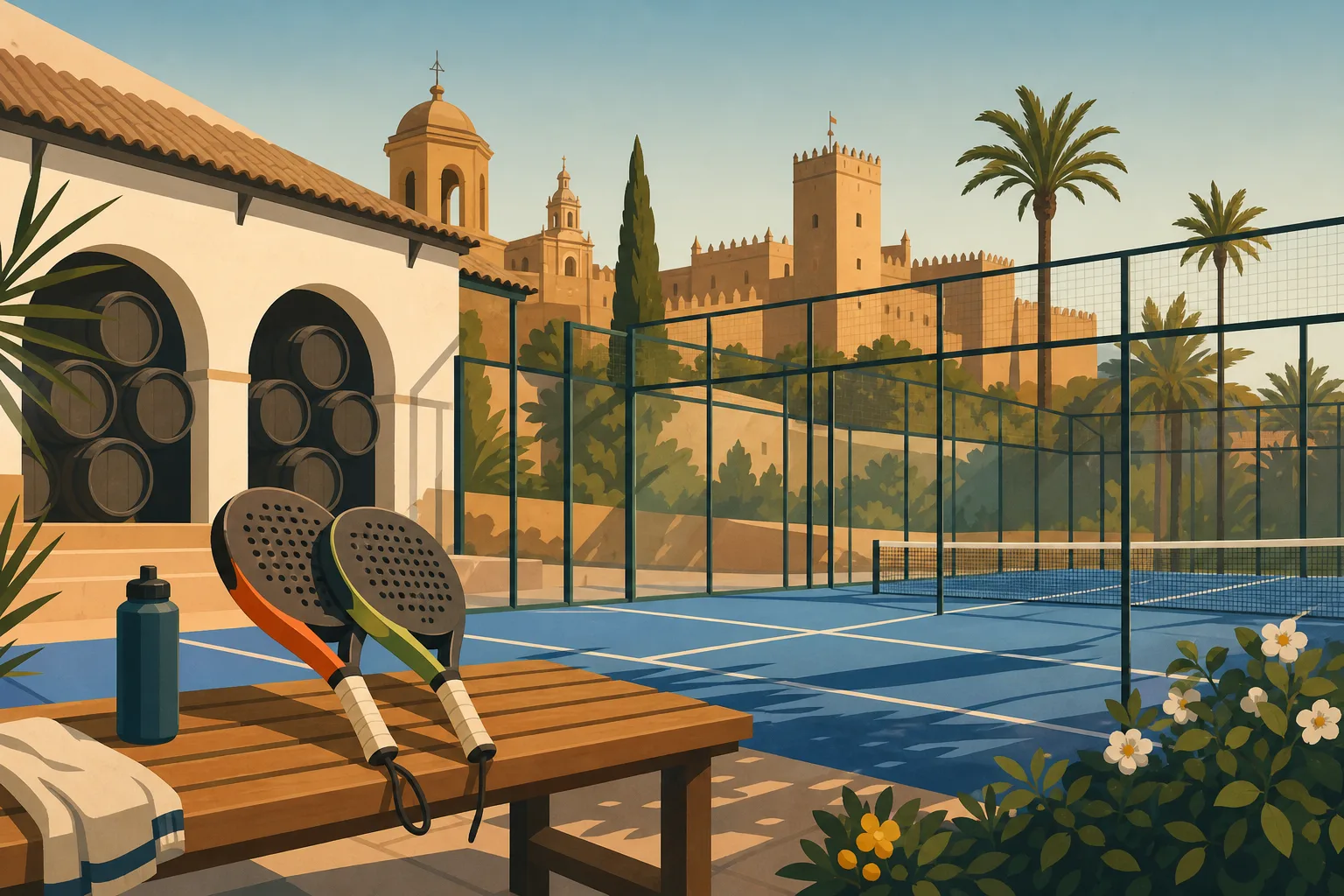 Padel courts and clubs in Jerez De La Frontera