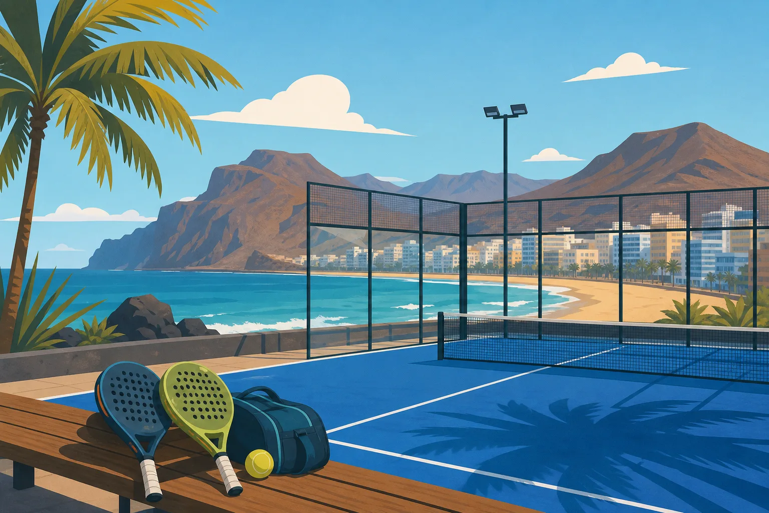 Padel courts and clubs in Las Palmas De Gran Canaria