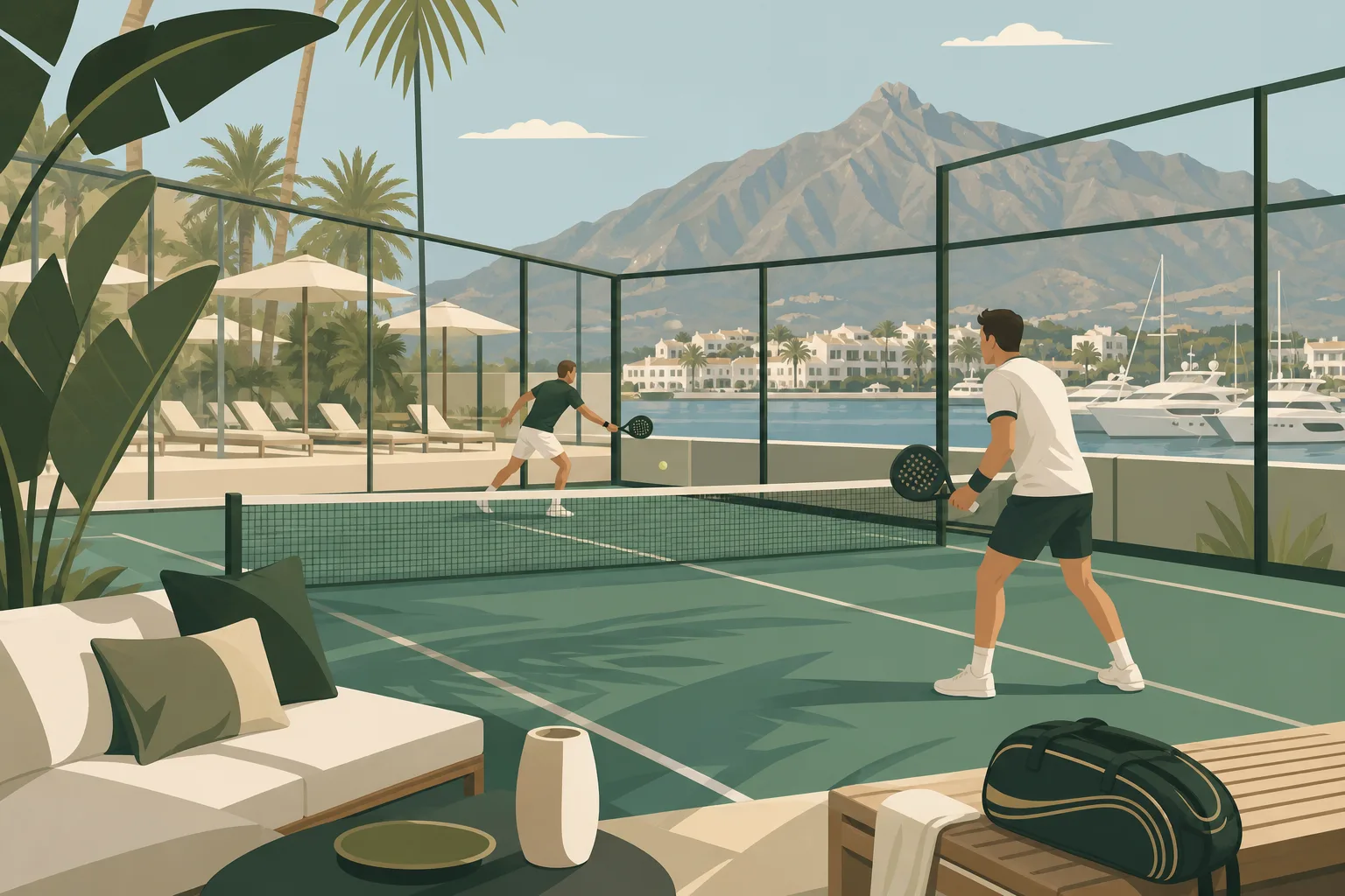 Padel courts and clubs in Marbella