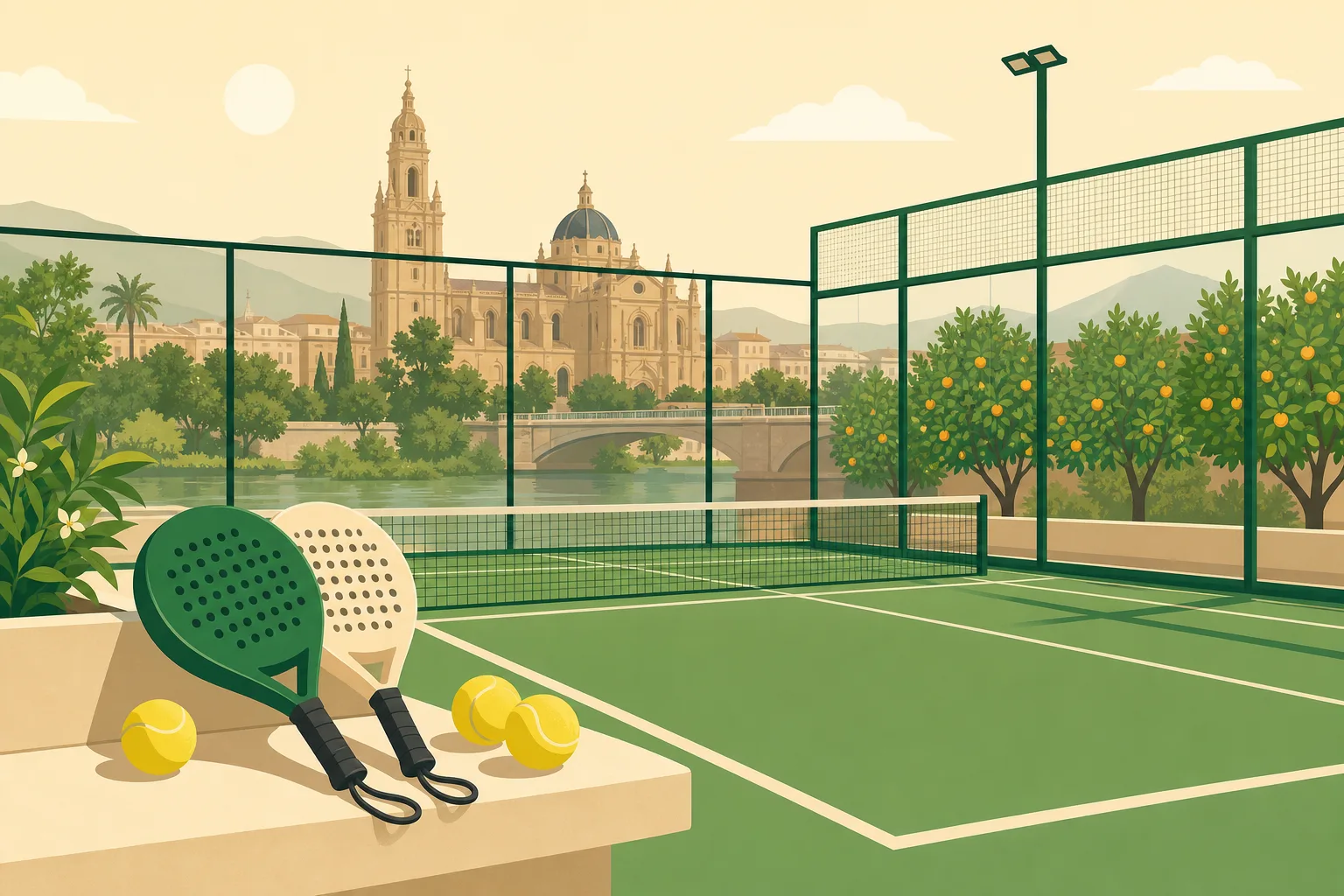 Padel courts and clubs in Murcia
