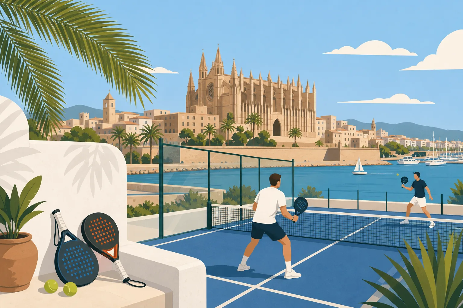 Padel courts and clubs in Palma De Mallorca