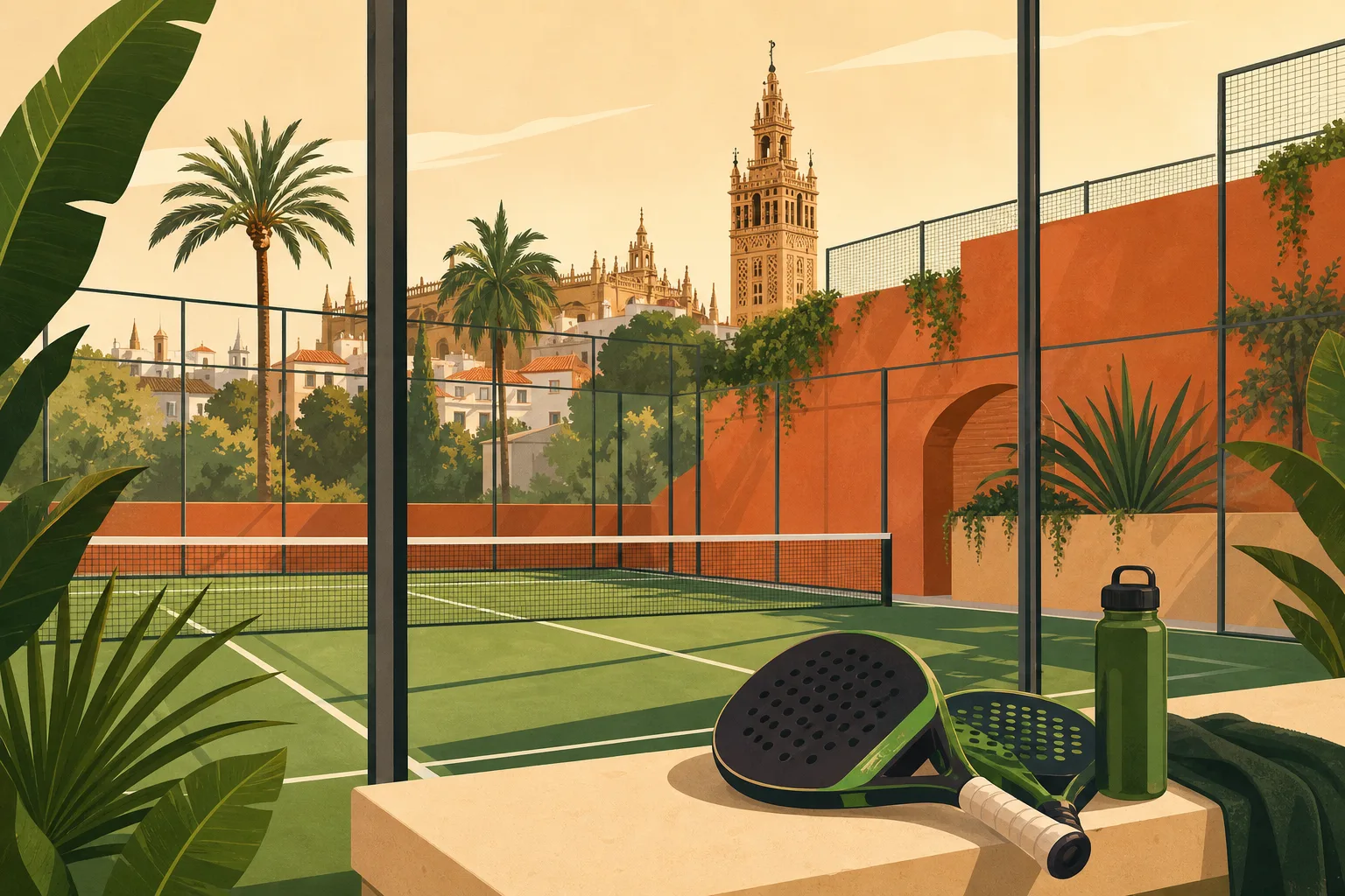 Pistas y clubes de pádel en Seville